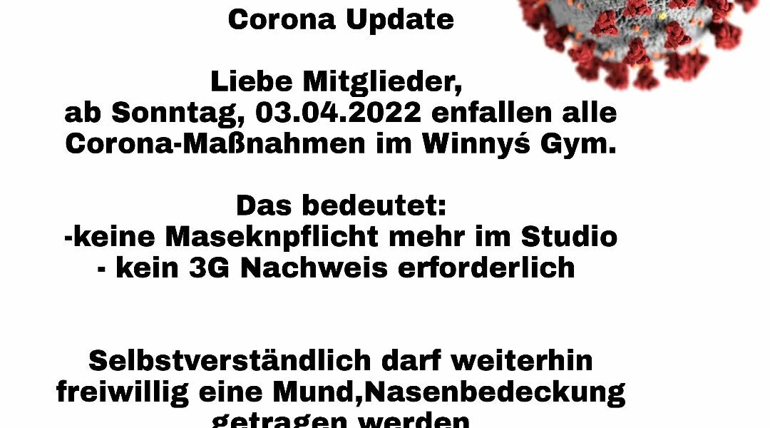 Winny´s Gym Corona Update